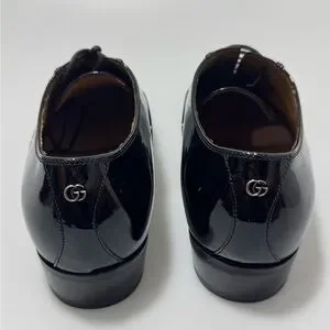 Gucci | Shoes | Gucci Worsh Gg Patent Leather Laceup Shoes  display picture 3